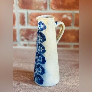 Vintage German Salt Glazed Stoneware Pitcher Vase